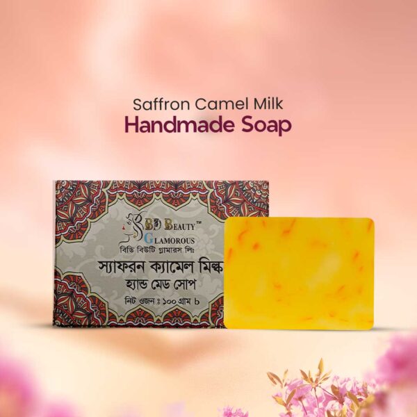 Saffron Camel Milk Handmade Soap