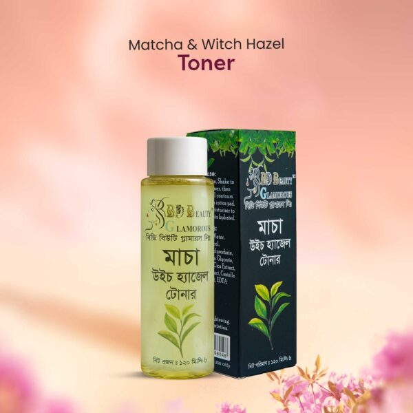 Matcha & Witch Hazel Toner