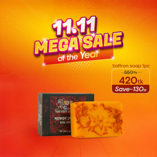 Saffron Goat Milk Handmade Soap