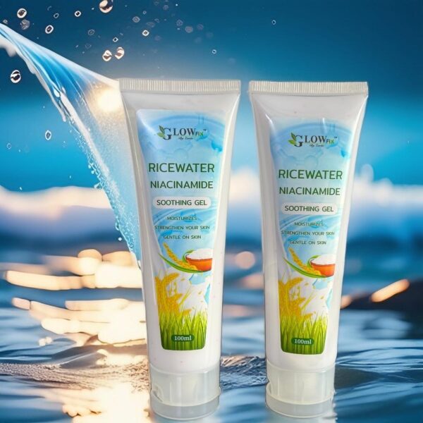 Rice Water Niacinamide Soothing Gel (2 Pcs Combo)