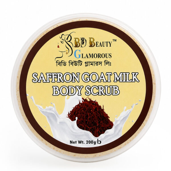 Saffron Goat Milk Body Scrub