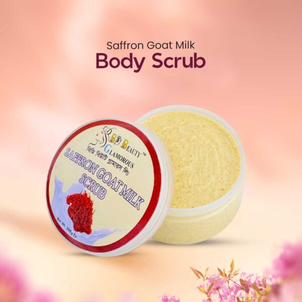 Saffron Goat Milk Body Scrub