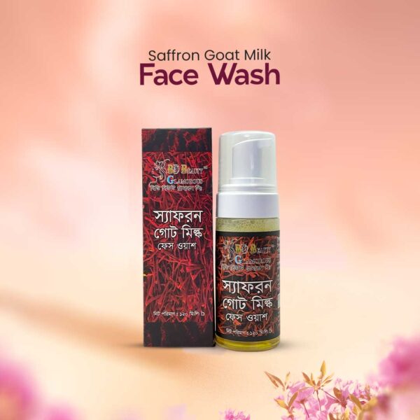 Saffron Goat Milk Face Wash
