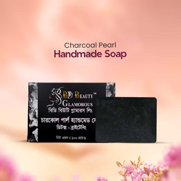 CHARCOAL PEARL HAND MADE SOAP DETOX - BRIGHTENING