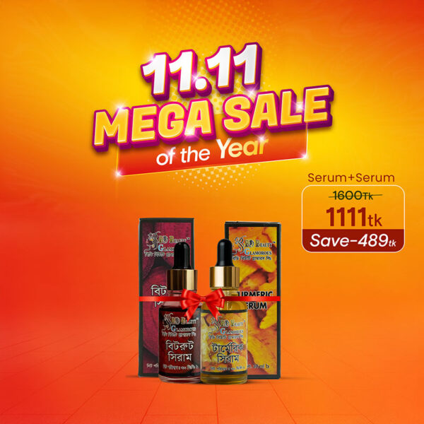 Beetroot Serum + Turmeric Serum (2 Pcs Combo)