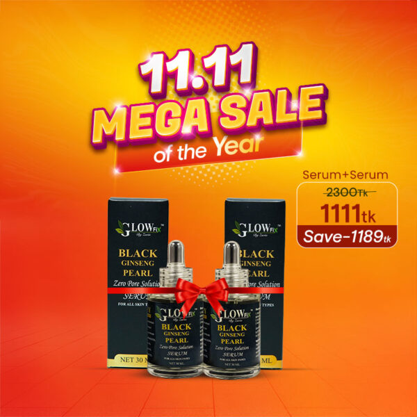 Black Ginseng Pearl Serum (2 Pcs Combo)