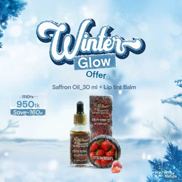 Saffron Glow Oil + Lip Tint Balm