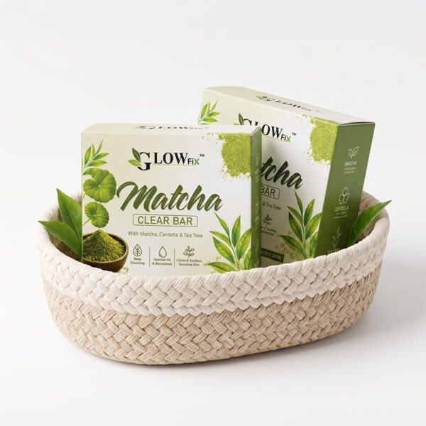 2 PIECE MATCHA CLEAR BAR- 1000 TK